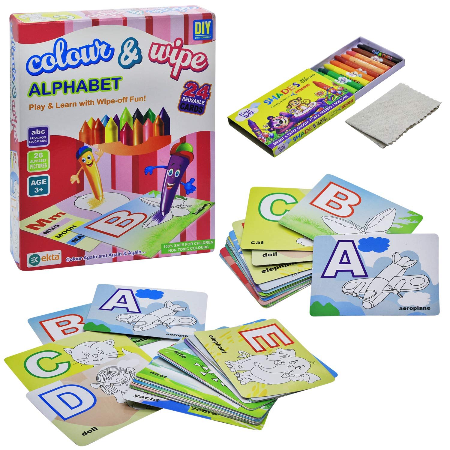 COLOUR & WIPE 4 IN 1