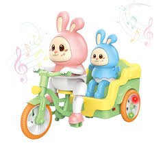Funny Rabbit Rickshaw