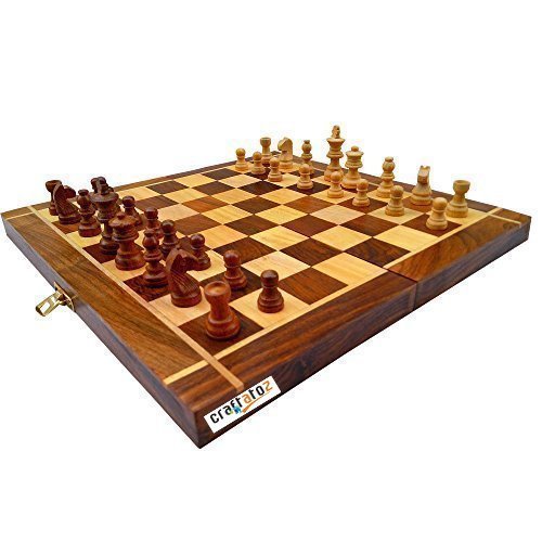 Wooden Foldin Chess